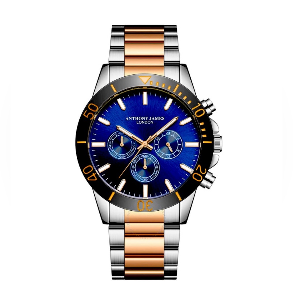 Anthony James Chronometric Blue Dial Men's Watch
No. AJ026